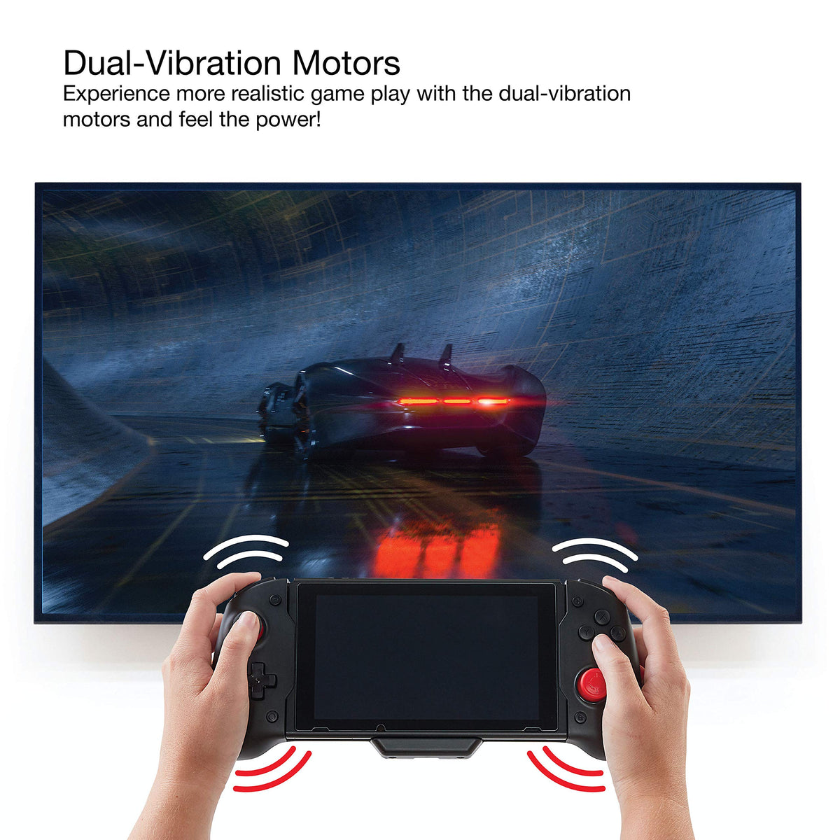 Verbatim Wireless Pro Controller with Console Grip for use with Nintendo Switch™