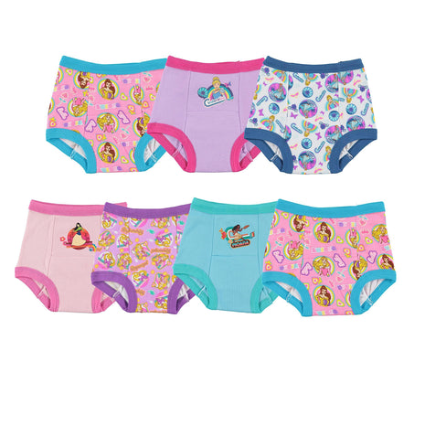 Disney Girls' Princess Potty Training Pants Include Success Chart & Stickers With Cinderella, Belle, Moana & More in Sizes 2t, 3t, 4t