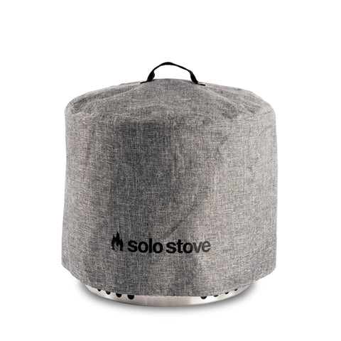 Solo Stove Bonfire Shelter - Weather-Resistant Round Cover for Solo Stove Bonfire Fire Pit and Accessories - PVC-Coated Polyester with Aluminum Reinforcement - Year-Round Protection