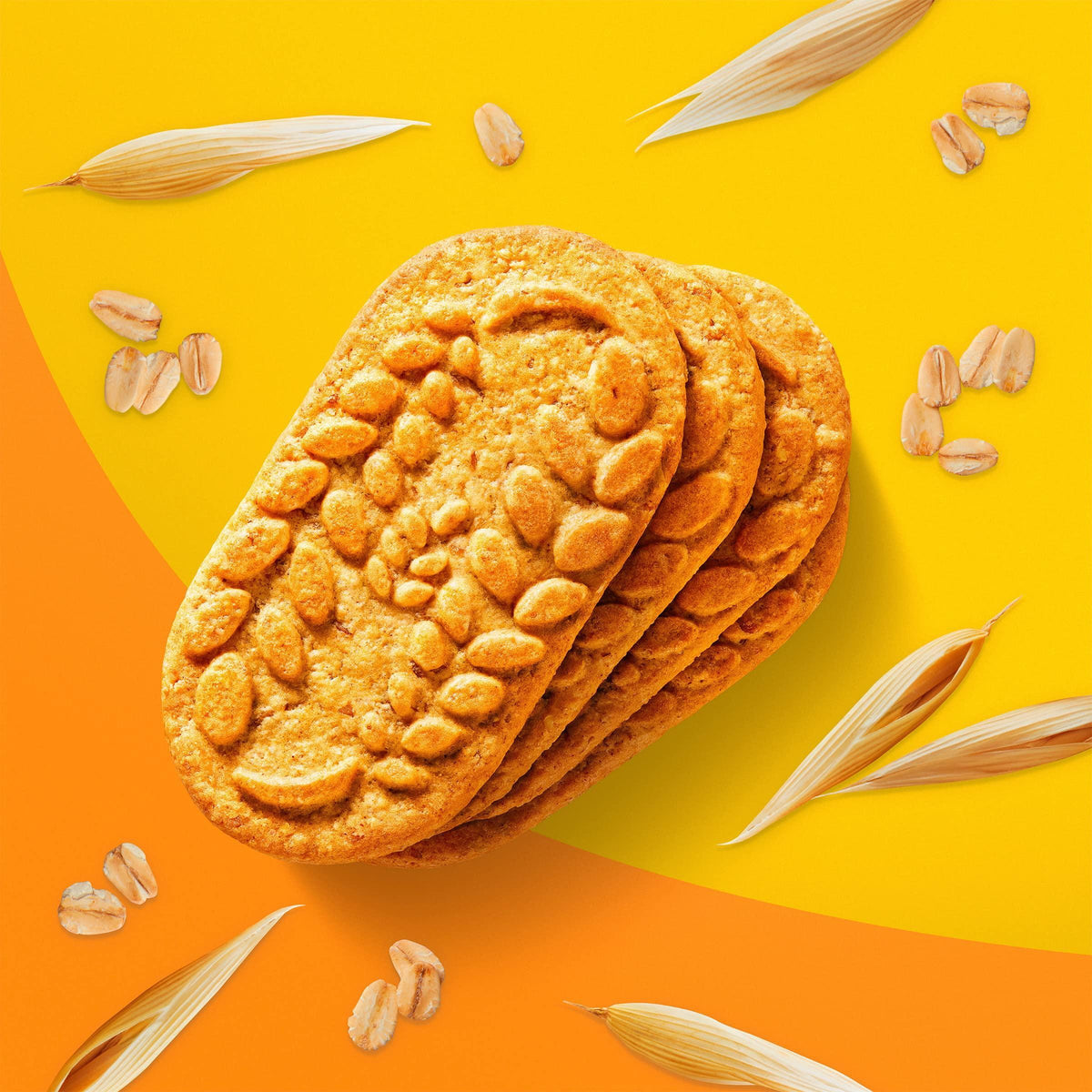 belVita Breakfast Bars Biscuits, Golden Oat, Value Pack, 12 Packs (4 Biscuits Per Pack)