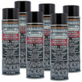 Barrier Bond - Rubberized Undercoating Sound Deadener, 14.3oz Black Spray, Undercoating for Vehicles, 6-Pack