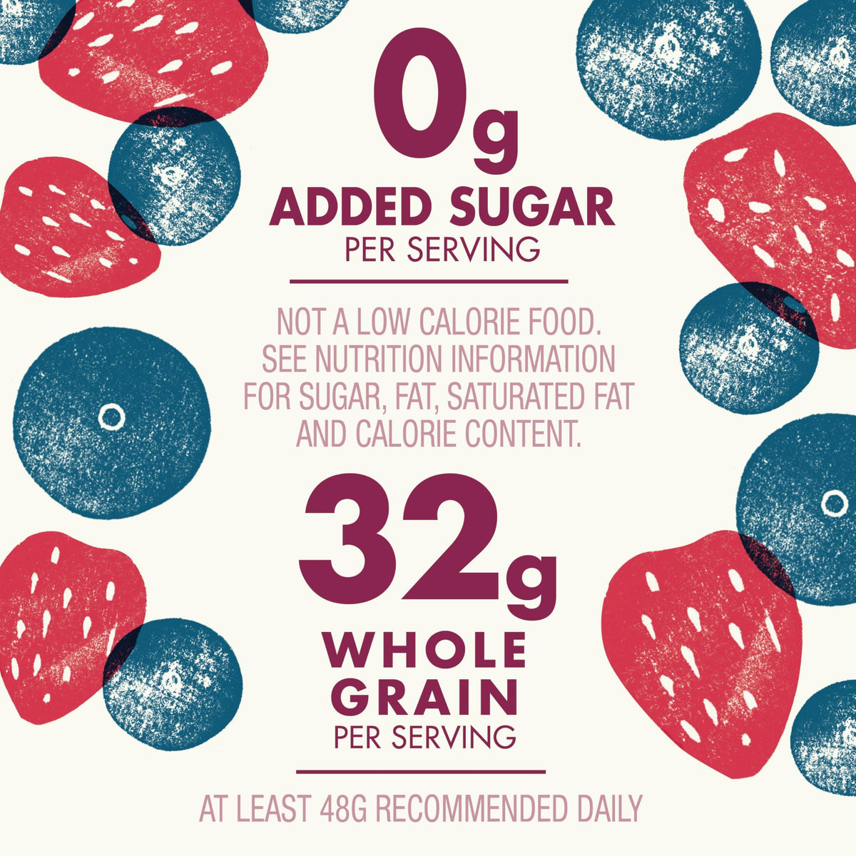 Cascadian Farm Organic Mixed Berry Cereal, No Added Sugar, 12.5 oz
