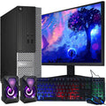 Dell OptiPlex Computer Desktop PC, Intel Core i5 3rd Gen 3.2 GHz, 16GB RAM, 2TB HDD, New 22 Inch LED Monitor, RGB Keyboard and Mouse, WiFi, Windows 11 Pro (Renewed)
