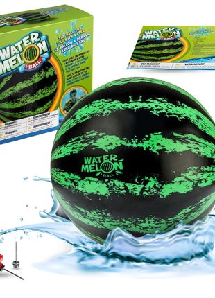 Watermelon Ball – Cool Underwater Pool Toy for Teen Boys, Girls, Men & Women. Great Gifts for Swimming, Diving & Backyard Games. Best for Birthday Presents, Spring Vacation & Summer Family Fun.