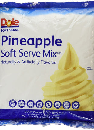 Dole Soft Serve Mix 4.75 Pound, pineapple, 70.4 Ounce