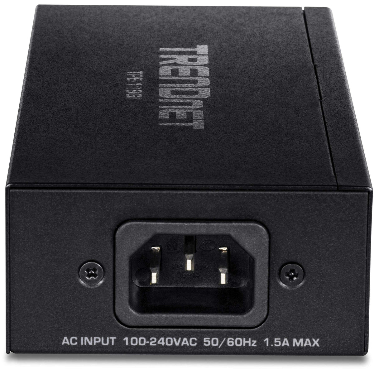 TRENDnet Gigabit PoE++ Injector, Convert A Non-PoE Port to A PoE++ Gigabit Port, PoE (15.4W), PoE+ (30W), Or PoE++ (95W), Up to 100m (328 ft), Integrated Power Supply, Black, TPE-119GI