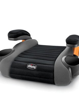 Chicco GoFit Backless Booster Car Seat Without Latch Attachment, Travel Booster Seat for Car, Portable Car Booster Seat for Children 40-110 lbs., Shark/Black/Grey
