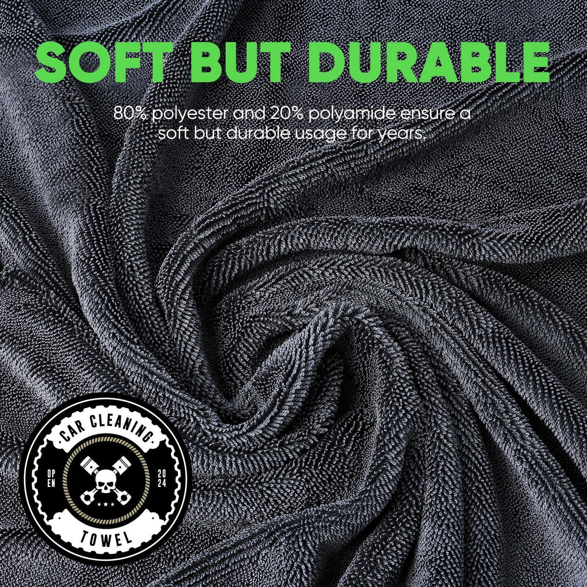 KKV 2-Pack Microfiber Towels (35"x 24") Extra Large Ultra Absorbent Drying Towel for Cars and Trucks, Without Streaks, Scratches, or Water Spots