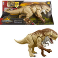 Mattel Jurassic World Rebirth Distortus Rex Rumble N Rampage Dinosaur Action Figure 22 Inch with 2 Attack Actions, Content-Accurate, Digital Play