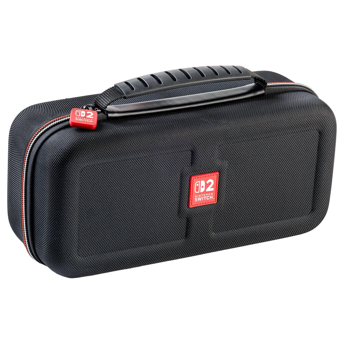 R.D.S. Industries, Inc. - Licensed Nintendo Switch 2, OLED & Nintendo Switch Systems Game Traveler Deluxe System Case – Holds 12 Game Cards & microSD Card Case Holds 2pcs & Each Holds 2 microSD Cards, (NS230)