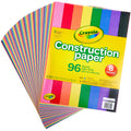 Crayola 9 inch x 12 inch 8-Assorted Color Construction Paper - 96/Pack