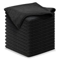 USANOOKS Microfiber Cleaning Cloth - 12Pcs 12.5x12.5 inch High Performance - 1200 Washes, Ultra Absorbent Microfiber Towels for Cars Undercarriage, Rims and Engine Bay Cleaning -Microfiber Cloth