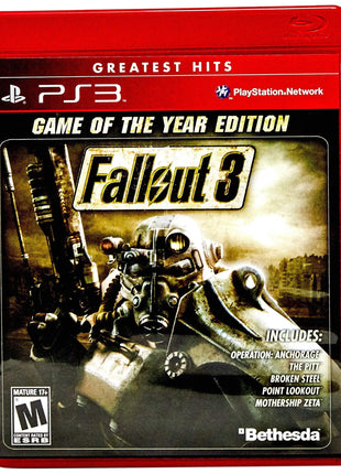 Fallout 3 - PlayStation 3 Game of the Year Edition