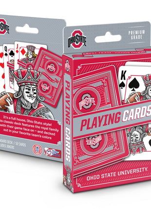 YouTheFan NCAA Officially-Licensed Playing Cards - Original Artwork on All face Cards and Jokers - Team's Official Colors - Quality Linen Texture - Designed in The USA