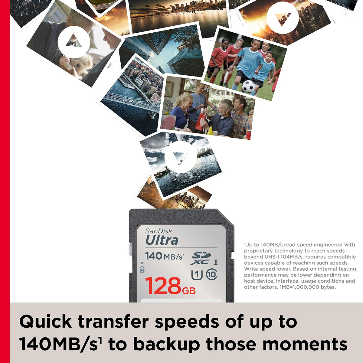 Sandisk Ultra 128 Gb Sdxc Uhs-I Class 10, W128277429 (10)