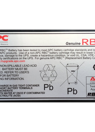 APC UPS Replacement Battery, RBC23 for Smart-UPS Model SUA1000RM2U and Select Others