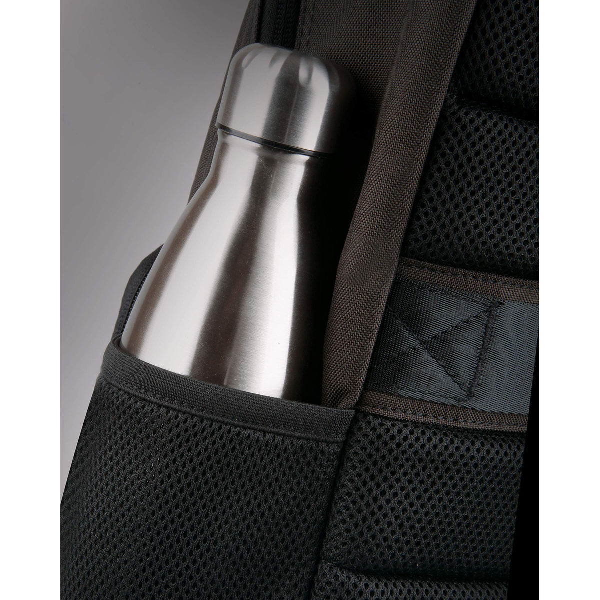 CODi Terra 100% Recycled Grey 15.6" Backpack with Antimicrobial Coating