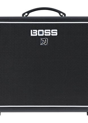 BOSS Katana 50 Gen 3 Guitar Amplifier | Compact 50 Watt Combo Amp | Custom 12 Inch Speaker | Evolved Tube Logic Sound | 12 Amp Characters | Onboard BOSS Effects | Advanced Connectivity & More