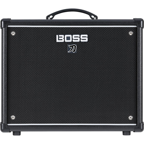 BOSS Katana 50 Gen 3 Guitar Amplifier | Compact 50 Watt Combo Amp | Custom 12 Inch Speaker | Evolved Tube Logic Sound | 12 Amp Characters | Onboard BOSS Effects | Advanced Connectivity & More