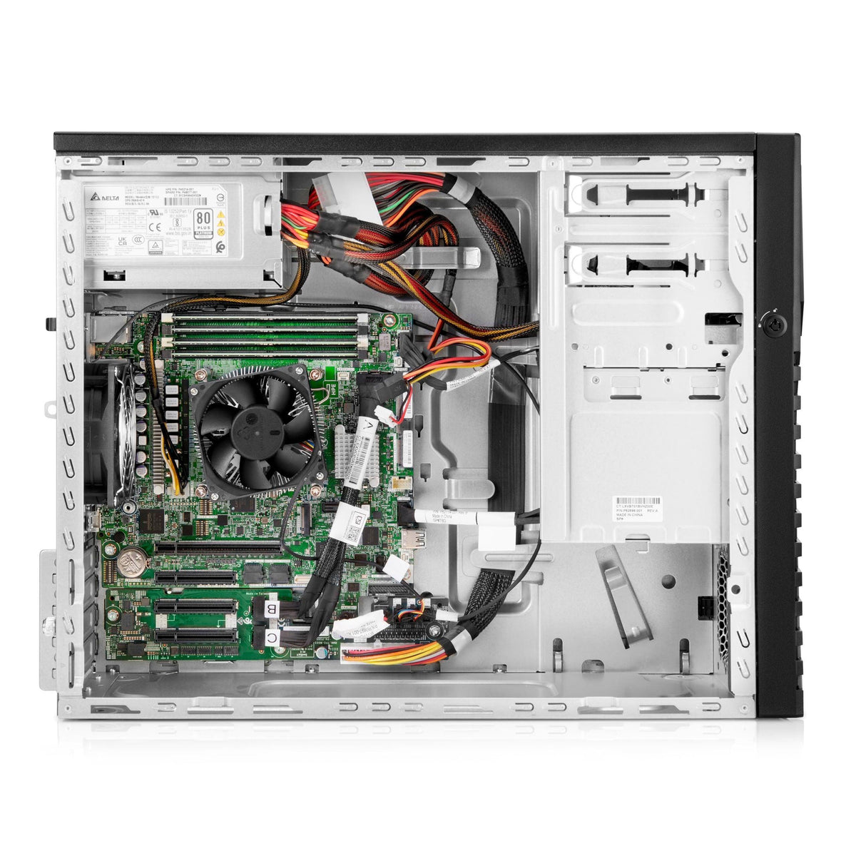 Hewlett Packard Enterprise ProLiant ML30 Gen11 Tower Server w/one Intel Xeon E-2434 Processor, 3.4GHz 4‑core 1P 32GB‑U MR216i‑p 4LFF‑HP 2x2TB HDD 1x500W PS (HPE Smart Choice P72996-005)