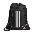 adidas Alliance Sackpack – Drawstring Backpack Small Bag for Men and Women, Black, One Size