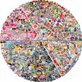 Arme 600 PCS Stickers Pack，Cute Colorful Waterproof Stickers，Vinyl Art Stickers.Stickers for Water Bottles,Skateboards and Notebooks, Laptop Sticker for Teens Girls Kids Adults