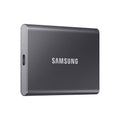 SAMSUNG T7 Portable SSD, 1TB External Solid State Drive, Speeds Up to 1,050MB/s, USB 3.2 Gen 2, Reliable Storage for Gaming, Students, Professionals, MU-PC1T0T/AM, Gray