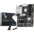 MSI PRO Z890-S WiFi ProSeries Motherboard (Support Core Ultra Series 2 Intel Processors, LGA 1851, DDR5, PCIe 5.0, M.2, SATA, 2.5Gbps LAN, USB Type-C, Wi-Fi 7, Bluetooth 5.4, Thunderbolt 4, ATX)