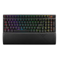 ASUS ROG Strix Scope II 96 Wireless Mechanical Gaming Keyboard – 96% Full-Size, Tri-Mode Connectivity, Hot Swappable Pre-lubed ROG NX Snow Linear Switches, PBT Keycaps, RGB, PC/Mac Support-Black