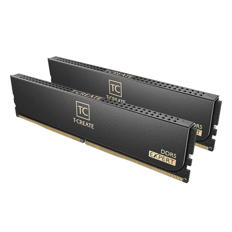TEAMGROUP T-Create Expert Overclocking 10L DDR5 32GB Kit (2 x 16GB) 6000MHz (PC5-48000) CL38 Intel XMP 3.0 & AMD EXPO Compatible Desktop Memory Module Ram - CTCED532G6000HC38ADC01