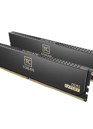 TEAMGROUP T-Create Expert CL34 Overclocking 10L DDR5 64GB Kit (2 x 32GB) 6000MHz (PC5-48000) Intel XMP 3.0 & AMD EXPO Compatible Desktop Memory Module Ram - CTCED564G6000HC34BDC01