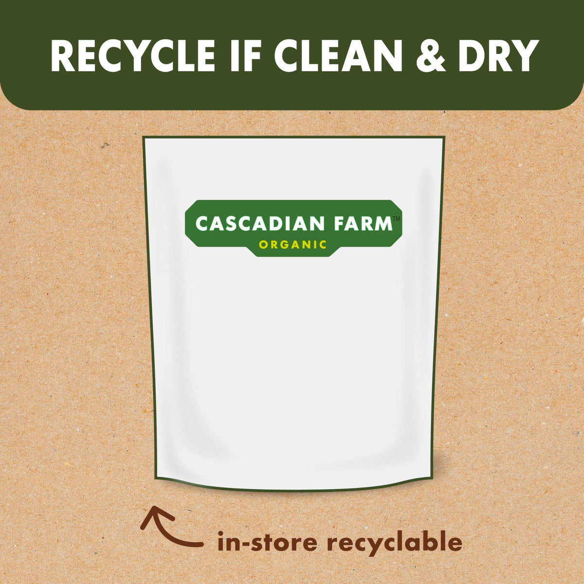 Cascadian Farm Organic Granola with No Added Sugar, Blueberry Vanilla Cereal, Resealable Pouch, 11 oz.