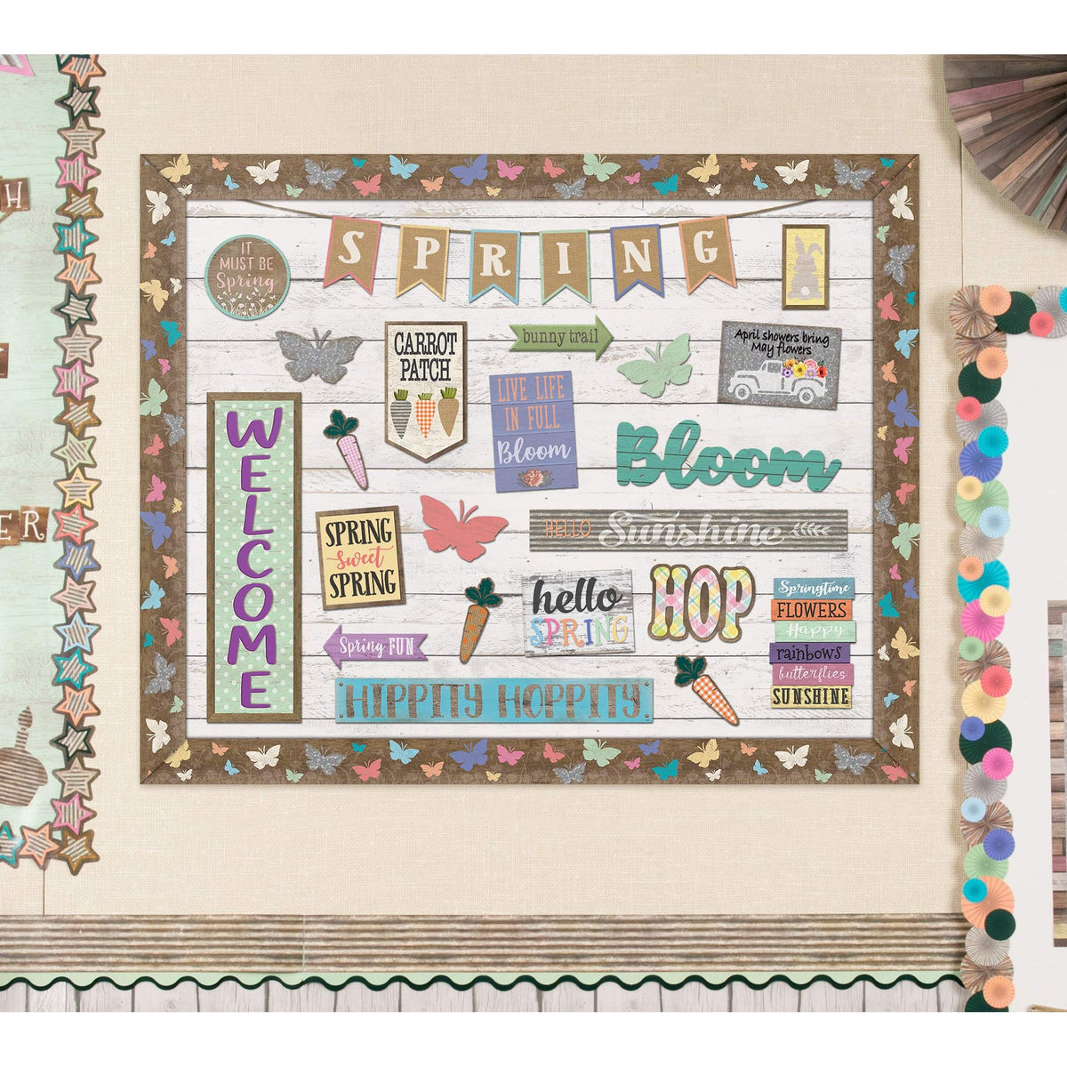 White Shiplap Better Than Paper® Bulletin Board Roll