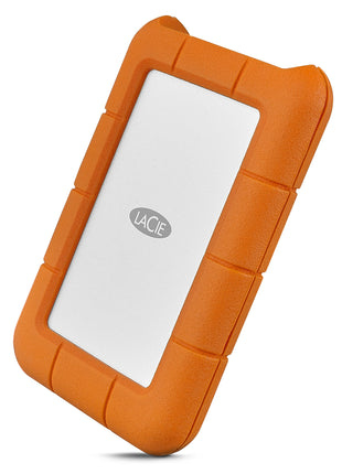 LaCie Rugged Raid Shuttle 8TB External Hard Drive Portable HDD - USB-C USB 3.0 Compatible, Drop Shock Dust Water Resistant, for Mac and PC Computer Desktop Laptop, 1 Mo Adobe CC (STHT8000800)