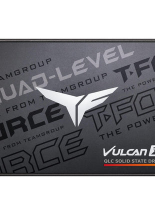 TEAMGROUP T-Force Vulcan Z 2TB SLC Cache 3D NAND QLC 2.5 Inch SATA III Internal Solid State Drive SSD (R/W Speed up to 550/470 MB/s) T253TY002T0C101