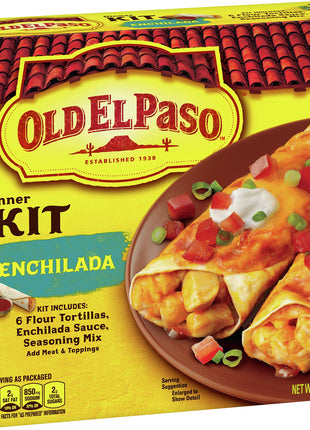 Old El Paso Enchilada Dinner Kit 14 oz Box (pack of 6)