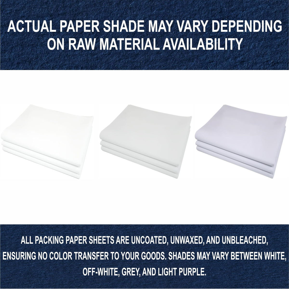 Purple Papers White Bulk Packing Paper | 320 Sheets | 27" x 17" | 10 lb | Sheets for Moving - Newsprint Paper - Must Have in Your Moving Supplies | Newsprint Papers | Packaging Paper