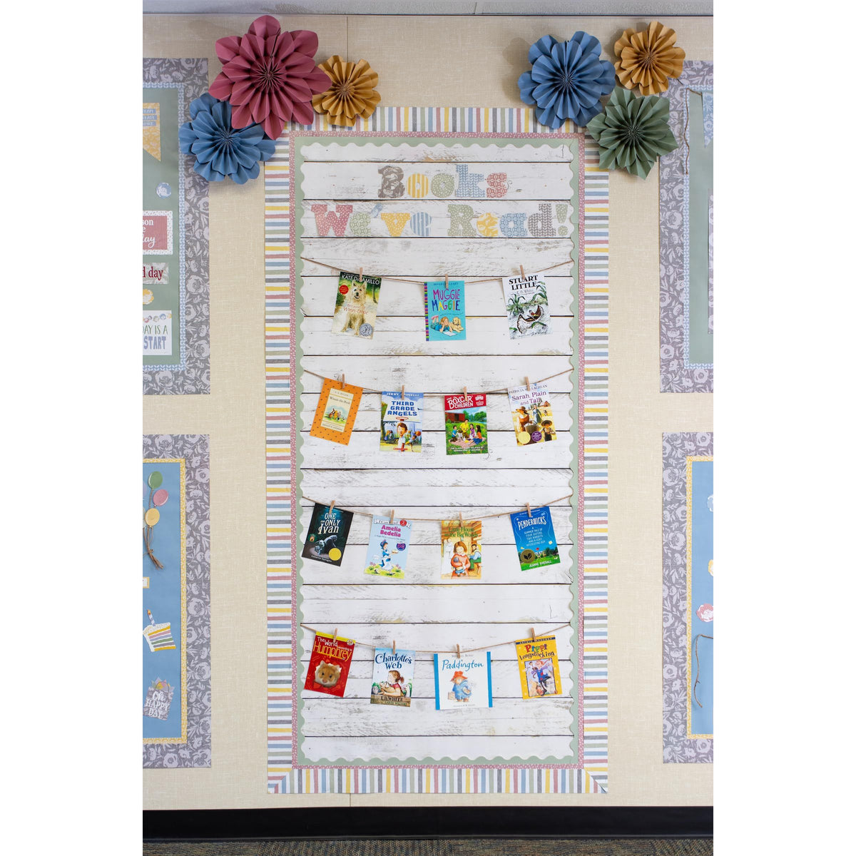 White Shiplap Better Than Paper® Bulletin Board Roll