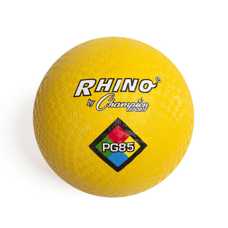 Champion Sports Playground Balls – Single Balls & Sets, Multiple Colors, Durable Nylon-Wound Construction for Kickball & Indoor/Outdoor Play