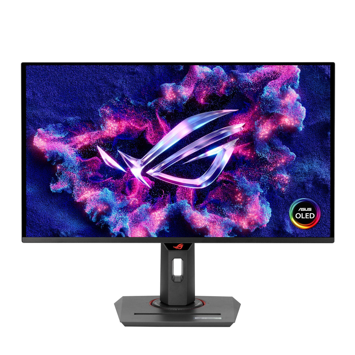 ASUS ROG Strix 26.5” 1440P QD-OLED Gaming Monitor (XG27ACDNG) -QHD (2560x1440), 360Hz, 0.03ms, Custom Heatsink, OLED Care+, G-SYNC Compatible, 99% DCI-P3, DisplayWidget, AI Gaming, 3yr Warranty
