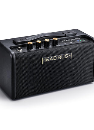 HeadRush FRFR-GO 30W Portable Electric Guitar Amplifier for Modellers | Portable Full-Range Flat-Response Speaker with Bluetooth, Rechargeable Battery for Multi-FX and Amp Modeling Pedals