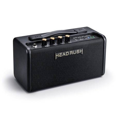 HeadRush FRFR-GO 30W Portable Electric Guitar Amplifier for Modellers | Portable Full-Range Flat-Response Speaker with Bluetooth, Rechargeable Battery for Multi-FX and Amp Modeling Pedals