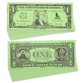 LEARNING ADVANTAGE One Dollar Play Bills | Set of 100 | Sized Like Real Cash | Play Money for Teaching Currency and counting
