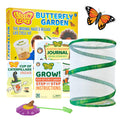 Insect Lore Raise and Release Butterfly Garden Kit – Caterpillar Habitat with redeemable Voucher – STEM-accredited Butterfly Growing Kit for Kids, Classrooms, and Homeschool Learning