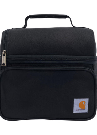 Carhartt Camping Cooler, Worksite Lunchbox, Soft Shell Lunch Bag for Construction Sites, Work and Everyday Use, Black