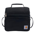Carhartt Camping Cooler, Worksite Lunchbox, Soft Shell Lunch Bag for Construction Sites, Work and Everyday Use, Black
