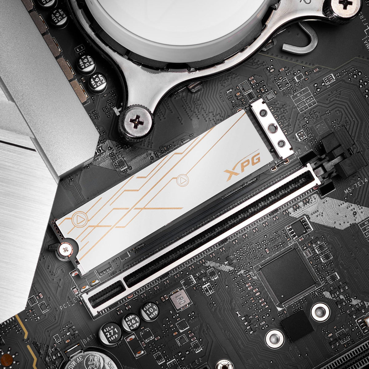 XPG 1TB Mars 980 Blade PCIe 5.0 NVMe M.2 2280 Internal Solid State Drive – Up to 14,000 MB/s Read, PCIe Gen5 x4 SSD (SMAR-980B-1TCS)