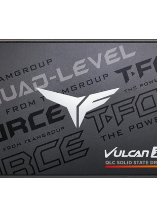 TEAMGROUP T-Force Vulcan Z 1TB SLC Cache 3D NAND QLC 2.5 Inch SATA III Internal Solid State Drive SSD (R/W Speed up to 550/470 MB/s) T253TY001T0C101