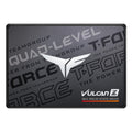 TEAMGROUP T-Force Vulcan Z 1TB SLC Cache 3D NAND QLC 2.5 Inch SATA III Internal Solid State Drive SSD (R/W Speed up to 550/470 MB/s) T253TY001T0C101