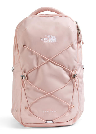 THE NORTH FACE Women's Jester Everyday Laptop Backpack | Commuter Travel Bag with Laptop Sleeve, Water-Repellent Finish, Spacious Compartment, Pink Moss, One Size